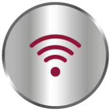 ikona wifi modulu nástěnného peletového kotle